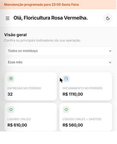 Visão geral do MotoNote no celular, tela real